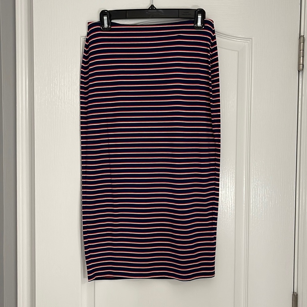 Old Navy Striped Knit Pencil Skirt Size M